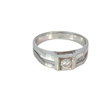 White Gold Diamond Ring 14ct