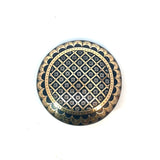 Antique VIctorian Tortoiseshell Pique Brooch