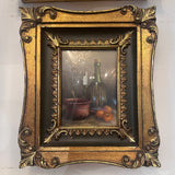 Italian Painting Gilt Framed Miniature Oil - Various