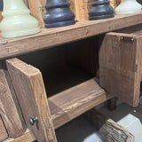 Chinese Console in Old Reclaimed Elm