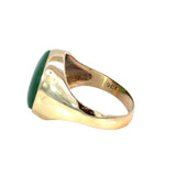 Vintage Greenstone Pounamu Signet Ring