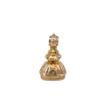 Charm in 9ct Yellow Gold - Pocket Watch Fob Carnelian