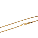 Wheat Chain in 22ct Gold- 51cm