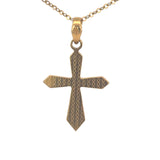 Cross Pendant -22ct Yellow Gold