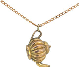 Charm in 9ct Yellow Gold - Movable Lawn Roller