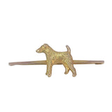 Terrier Bar Brooch
