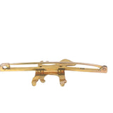 Terrier Bar Brooch