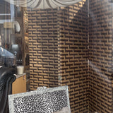 Woven Four Panel Screen