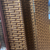 Woven Four Panel Screen