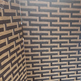 Woven Four Panel Screen