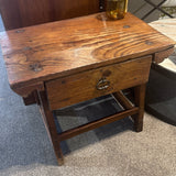 Antique Side Table with Drawer