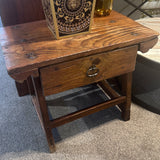 Antique Side Table with Drawer