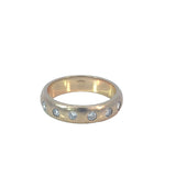 Flush Set Diamond Band