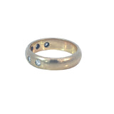 Flush Set Diamond Band