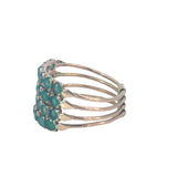Emerald Quadruple Puzzle Ring