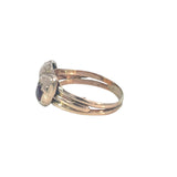 Garnet Snake Ring