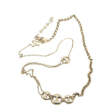 Fancy Multichain with Anchor Buttons - 18ct Yellow Gold