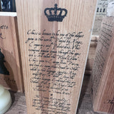 Italian Chess Candle - The Queen