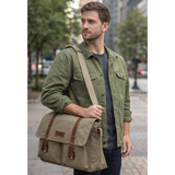 Commuter Canvas Satchel 15"