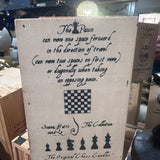 Italian Chess Candle -The Pawn