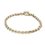 Gold Belcher Bracelet in 9ct Yellow Gold