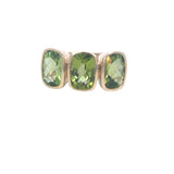Peridot Three Stone Dress Ring