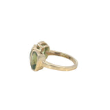 Peridot Three Stone Dress Ring