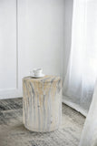Marble Style Stool