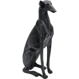 Black Greyhound Statue