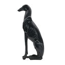 Black Greyhound Statue