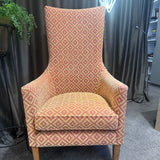 Mackintosh Style Upholstered Chair