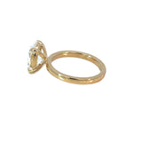 Oval Lab Diamond Solitaire Ring- 3.02ct