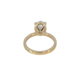 Oval Lab Diamond Solitaire Ring- 3.02ct