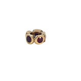 Pandora Charm in 14ct Yellow Gold - Ruby Lights Spacer