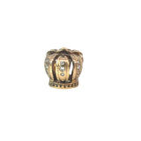 Pandora Charm in 14ct Yellow Gold - Royal Crown with Diamonds