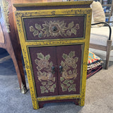 Oriental Painted Cabinet