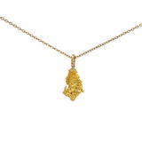 Gold Nugget Pendant