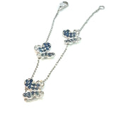 Sapphire Butterfly Bracelet