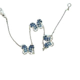 Sapphire Butterfly Bracelet