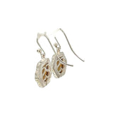 Silver and Gold Horse Earrings