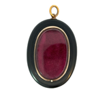 Antique Victorian Whitby Jet Locket