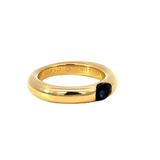 Cartier Ellipse Sapphire Ring in 18ct Yellow Gold