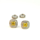 Tiffany and Co Soleste Yellow Diamond Earrings