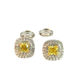 Tiffany and Co Soleste Yellow Diamond Earrings