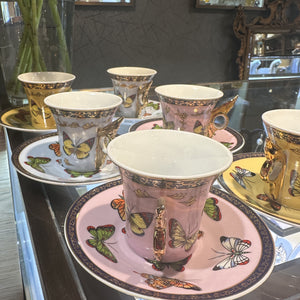 Bruno Evrard Butterfly Tea Cup Set