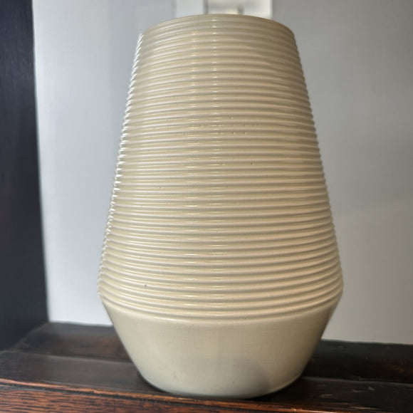 Poole Ceramic Pottery - White Tall