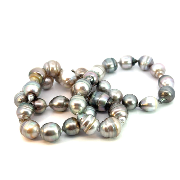 Cultured Tahitian Baroque Pearl Necklace P – Jems of Remuera
