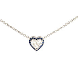 Heart Diamond Pendant Necklace