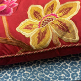 Red Silk Cushion