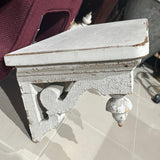 Antique Wooden Wall Shelves - PAIR